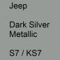 Preview: Jeep, Dark Silver Metallic, S7 / KS7.